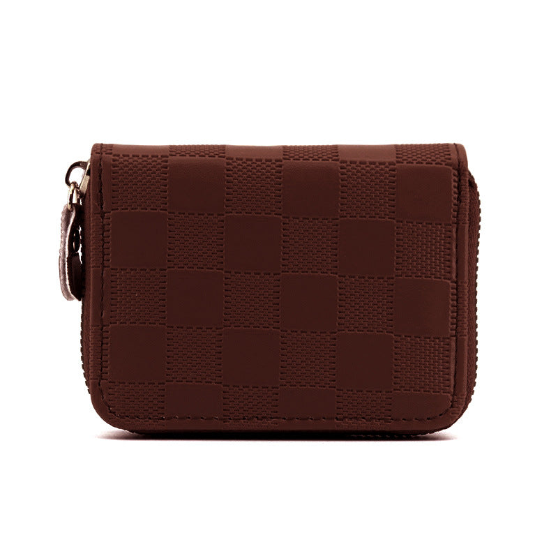 Wholesale Large-capacity plaid card holder